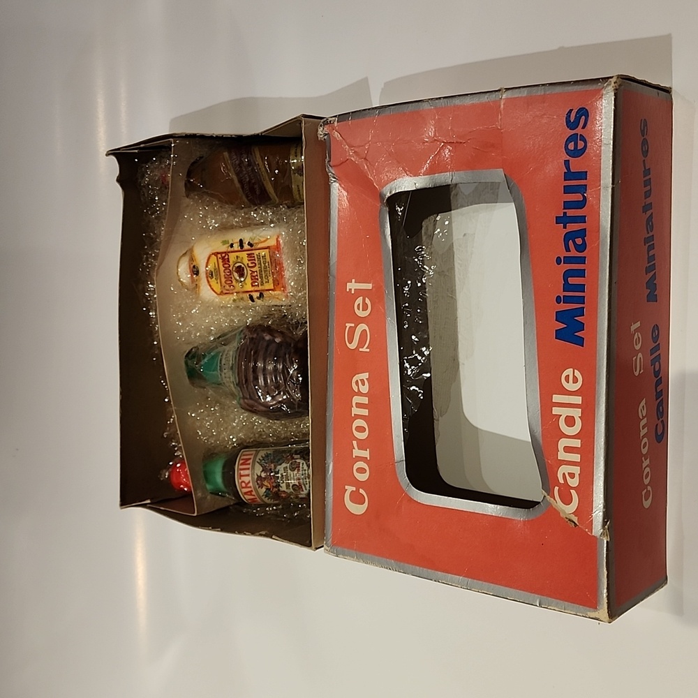 Corona miniature liquor candles